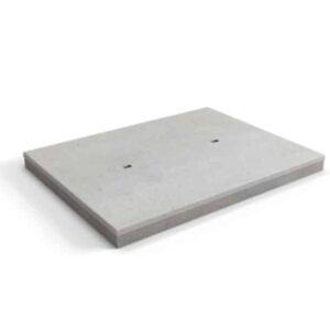 Betonplaat 200x150x16 cm Enkele wapening- Glad