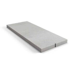 Betonplaat 200x300x14 cm Dubbele wapening - Glad