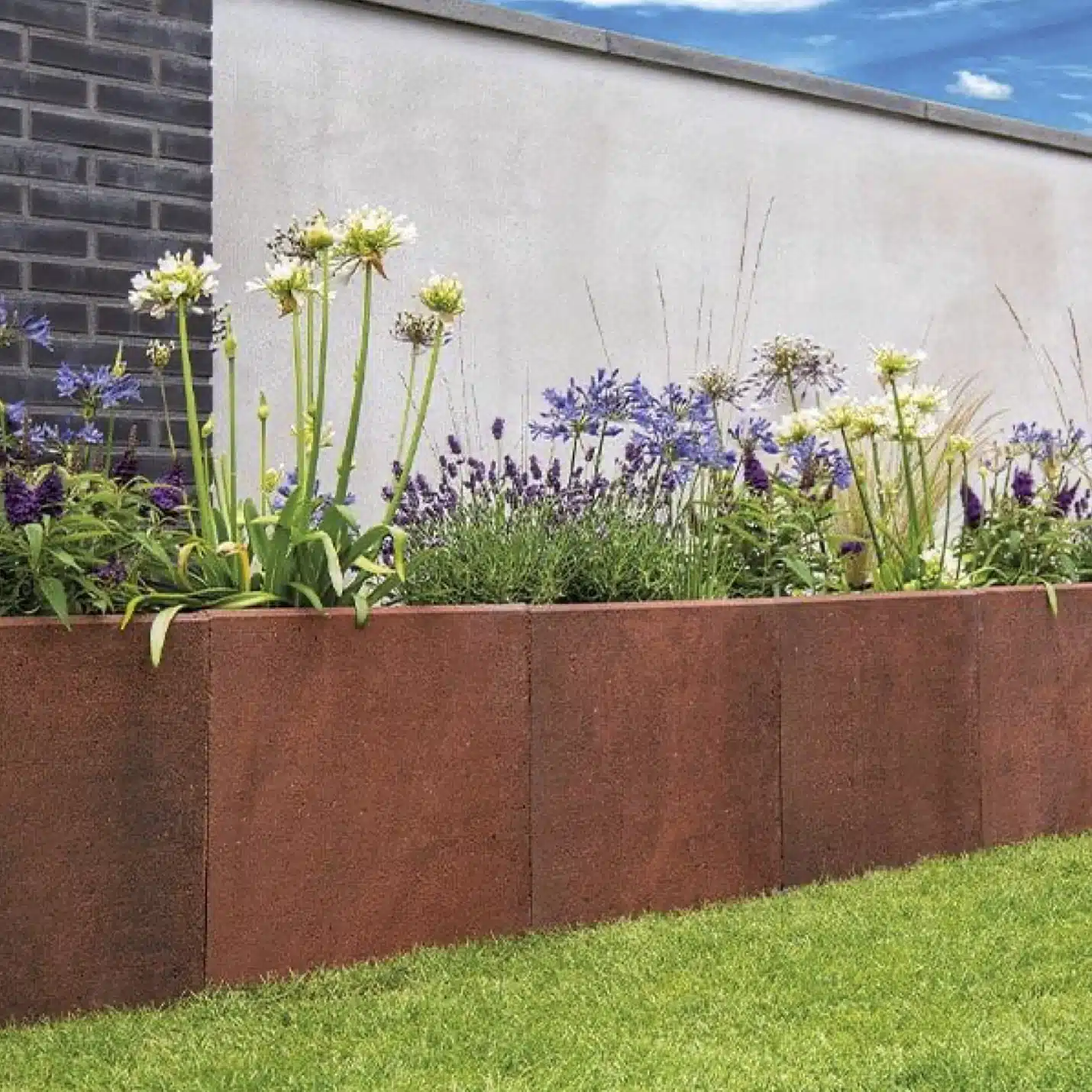 L-element beton plantenbak