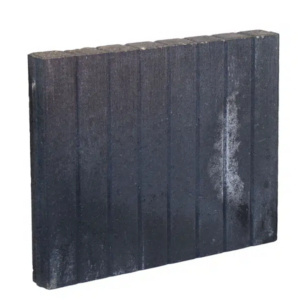 Mini Quadrobandpalissade 6x40x50 cm zwart